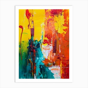 Abstract Painting 2 Art Print