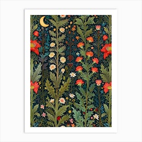 William Morris Flora And Fauna 5 Art Print