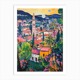 Perugia Italy 3 Fauvist Painting Art Print