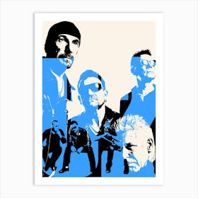 U2 music Art Print