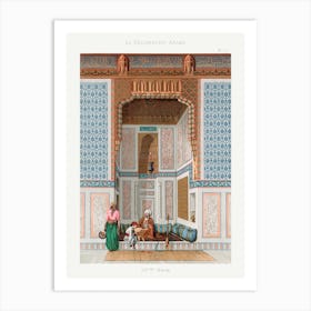 Arabic Family Lithograph, Emile Prisse D'Avennes Art Print