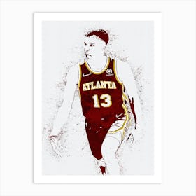 Bogdan Bogdanovic Atlanta Hawks Art Print