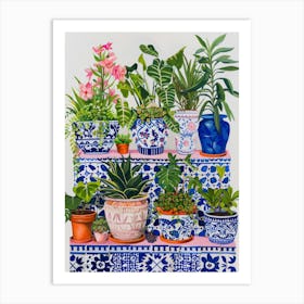 Potted Plants 26 Art Print