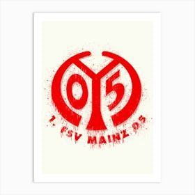 Fsv Mainz 05 1 Art Print