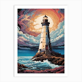 Lighthouse Art Print