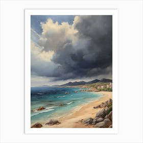 Stormy Sea.15 Art Print