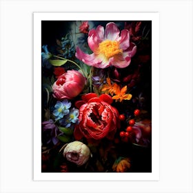 Flowers In A Vase Art Print