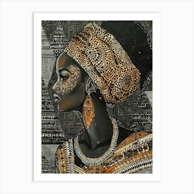 African Woman 110 Art Print