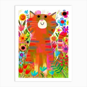 Summer Puss Art Print