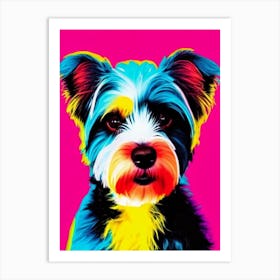 Havanese Andy Warhol Style Dog Art Print