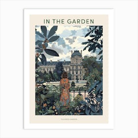 In The Garden Poster Tuileries Garden France 3 Art Print