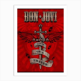 Bon Jovi - Living On Prayer Poster