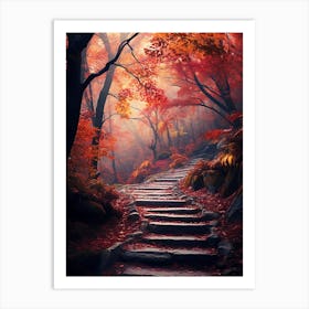 Autumn Forest 3 Art Print