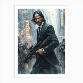 John Wick 1 Art Print