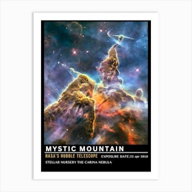 Mystic Mountain Art Print