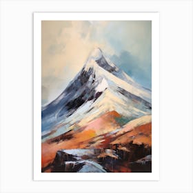 Ben Wyvis Scotland 2 Mountain Painting Art Print