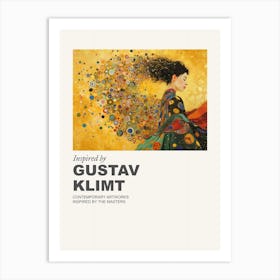 Museum Poster Inspired By Gustav Klimt 1 Art Print