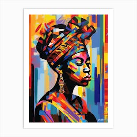 African Queen 1 Art Print