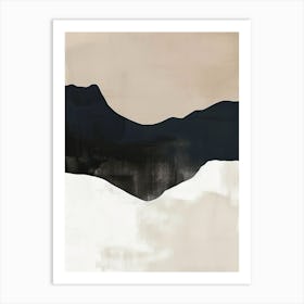 Balanced Drift Minimalist Style Art Print