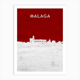 Malaga Spain Art Print