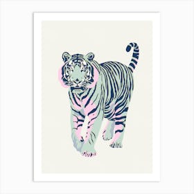 Stalking Tiger Art Print