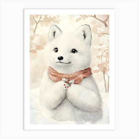 Arctic Fox 1 Art Print