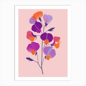 Sweet Peas Art Print