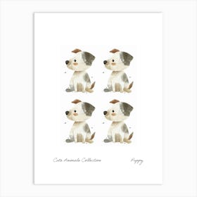 Cute Animals Collection Puppy 8 Art Print