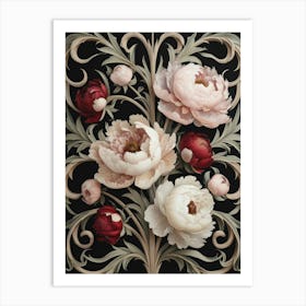 Peonies 10 Art Print