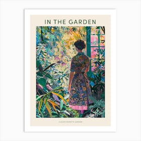 In The Garden Poster Claude Monet S Garden 1 Art Print