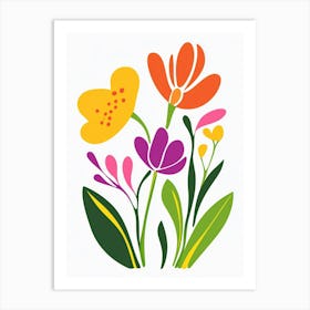 Spring Flowers 1 Art Print