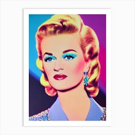 Claire Trevor Pop Movies Art Movies Art Print