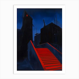 Stairway To Hell 5 Art Print