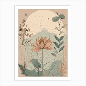 Lotus Art Print