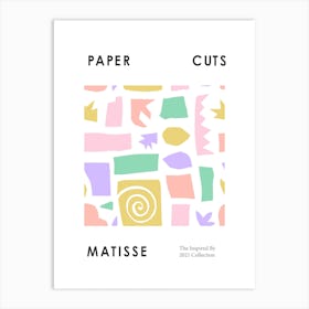 Paper Cuts Matisse 4 Art Print