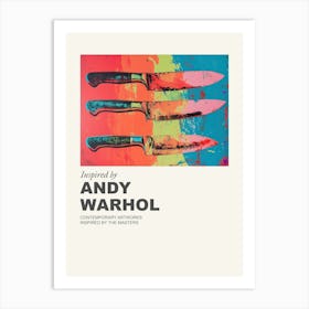 Museum Poster Inspired By Andy Warhol 15 Art Print