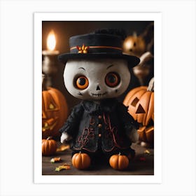 Creepy toy Art Print