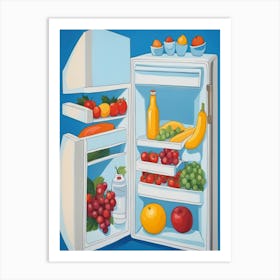 Open Refrigerator Art Print