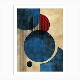 Abstract Circles 89 Art Print