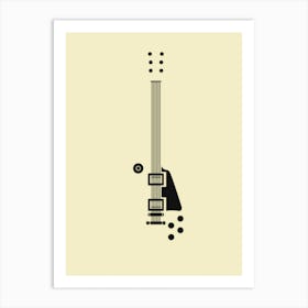 Guitar Art - LP Style Art Print