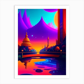 Celestial Whisp Art Print