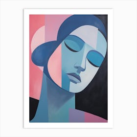 Abstract Of A Woman 15 Art Print