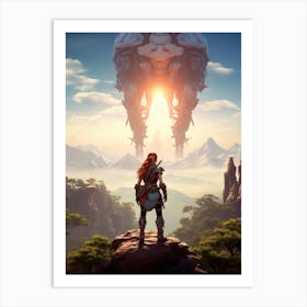 Horizon Zero Dawn 6 Art Print