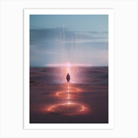 Path Of Light Art Print