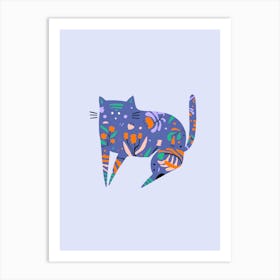 Matisse Cat Illustration Art Print