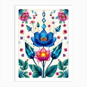 Lotus Flower 5 Art Print