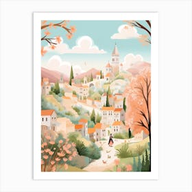 Nazareth Israel 4 Illustration Art Print