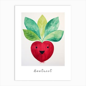 Friendly Kids Beetroot 2 Poster Art Print