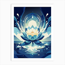 Lotus Flower 10 Art Print