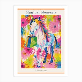 Shopping Colourful Fauvism Inspired Unicorn 1 Poster Art Print